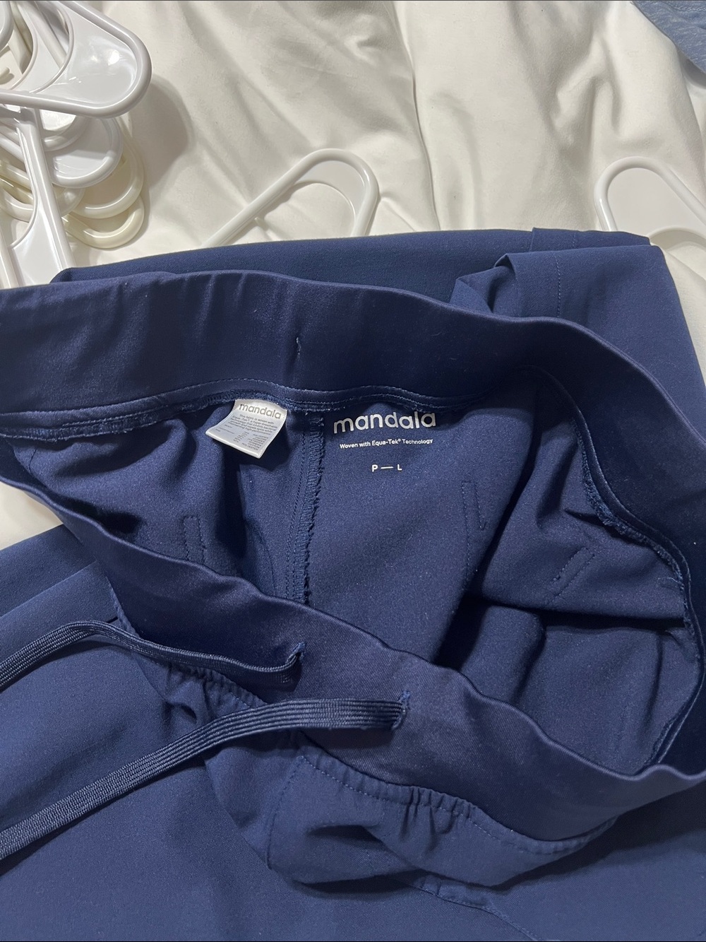 Navy Drawstring joggers LP - Picture 2 of 3